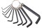 Ключи имбусовые шестигранные Волат 11005-10, 1.5-10мм, короткие, набор 10шт. - фото 66816