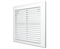 Решетка вентиляционная 1515Р, 150x150мм, разъемная, с москитной сеткой, пластиковая, белый - фото 68897