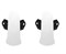 Угол наружный для плинтуса напольного Деконика, ПВХ, 55мм, белый 001 - фото 69647