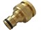 Адаптер внешний FIT 77455 (1/2"-3/4") для шлангов, латунь 9871 - фото 71050