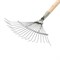 Грабли веерные проволочные, деревянный черенок 80528