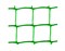 Сетка садовая СР-50/1/20, ячейка 50x50мм, ширина 1м, пластиковая, зеленая, в рулоне 20м, на метраж - фото 72517