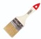 Кисть малярная плоская КЕДР, 63мм, деревянная ручка, натуральная щетина - фото 73622