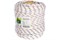 Шнур (фал) Сибртех плетеный, с капроновым сердечником, 24-прядный, 12ммx100м, 1000кгс, на метраж - фото 76339