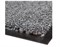Коврик придверный Floor mat (Profi), 90x150см, влаговпитывающий, антрацит 57082