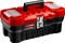 Ящик для инструмента Зубр Мастер 38180-16, 420х200х185мм (16"), пластиковый, черный/красный - фото 79630