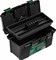 Ящик для инструмента Волат 20236, 410х220х195мм (16"), пластиковый, черный, с лотком и органайзером 72759