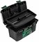 Ящик для инструмента Волат 20237, 490x275x240мм (19"), пластиковый, черный, с лотком и органайзером 72760