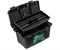 Ящик для инструмента Волат 20238, 565x325x290мм (22"), пластиковый, черный, с лотком и органайзером 72761