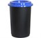 Контейнер для мусора Эко М2468, 50л, синий, пластиковый - фото 80700