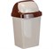 Контейнер для мусора Рол топ М2465, 9л пластиковый - фото 80726