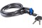 Замок велосипедный APECS PD-84-100CM, тросовый 1474