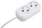 Удлинитель UNIVersal Е-202, бытовой, 2 гнезда, без заземления, 7м, 10А, 2.3кВт, ПВС 2х1 14005
