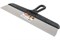 Шпатель штукатурный 400мм, нержавеющая сталь, DECOR Black Edition 311-0400, черная пластиковая ручка 88182