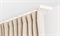 Карниз ПВХ д/штор (2-х рядный) белый 1,8м - фото 9250