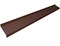 Отлив балконный, 200ммx2м, оцинкованная сталь с покрытием, RAL 8017 коричневый 9682 - фото 92674
