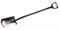 Лопата ЗУБР "Мастер" АРТЕЛЬ прямоугольная стальная черная двухкомпонентная рукоятка 290х190х1170мм - фото 9461