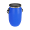 Бочка "S", 30л, со стяжным обручем и с уплотнителем, с ручками, пищевой пластик, синий 18924 Бочка "S", 30л, со стяжным обручем и с уплотнителем, с ручками, пищевой пластик, синий 18924