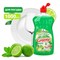 Средство для мытья посуды Greeny Premium Лайм и мята Clean&Green CG8132, 1л 76265 - фото 97710