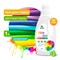 Гель для стирки Nice Gel Clean&Green CG8291 для цветных тканей, 1л, концентрат 85024 - фото 97757